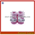 Soft Sweet Color Baby Shoe Socks/Cute Animal Head Pattern Baby Socks